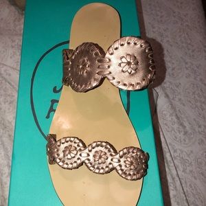 Jack Rogers Rose gold Laurens 7.5 *OBO*